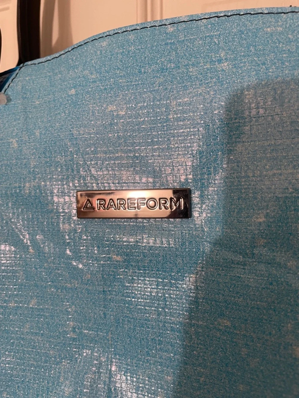 Rareform Tessa Tote Bag Repurposed Billboard Vinyl Blue White New Without Tag